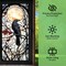Stained Glass - Style Raven Window Film Decals - 17.71x39.97 Inch